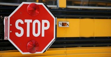 School Bus stop sign