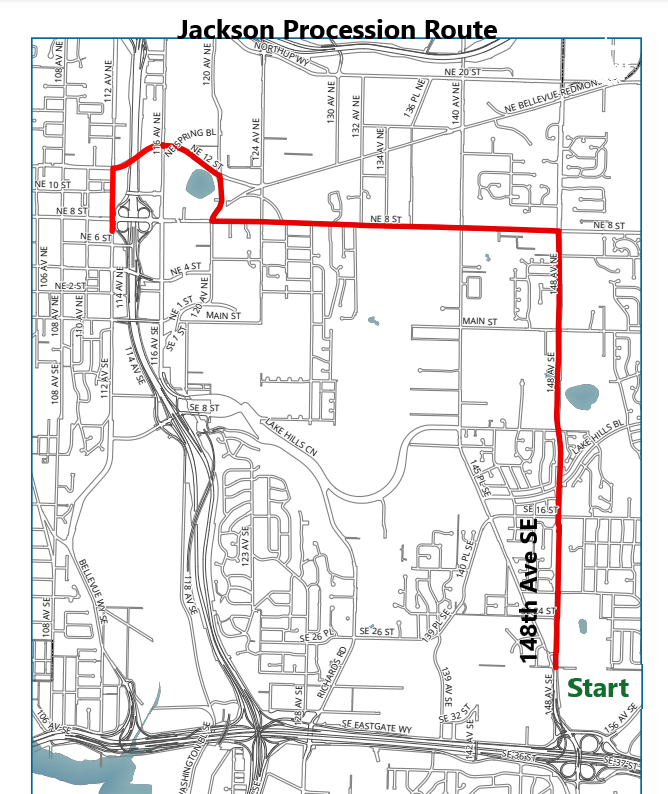 Procession route announced for Officer Jordan Jackson’s Celebration of ...